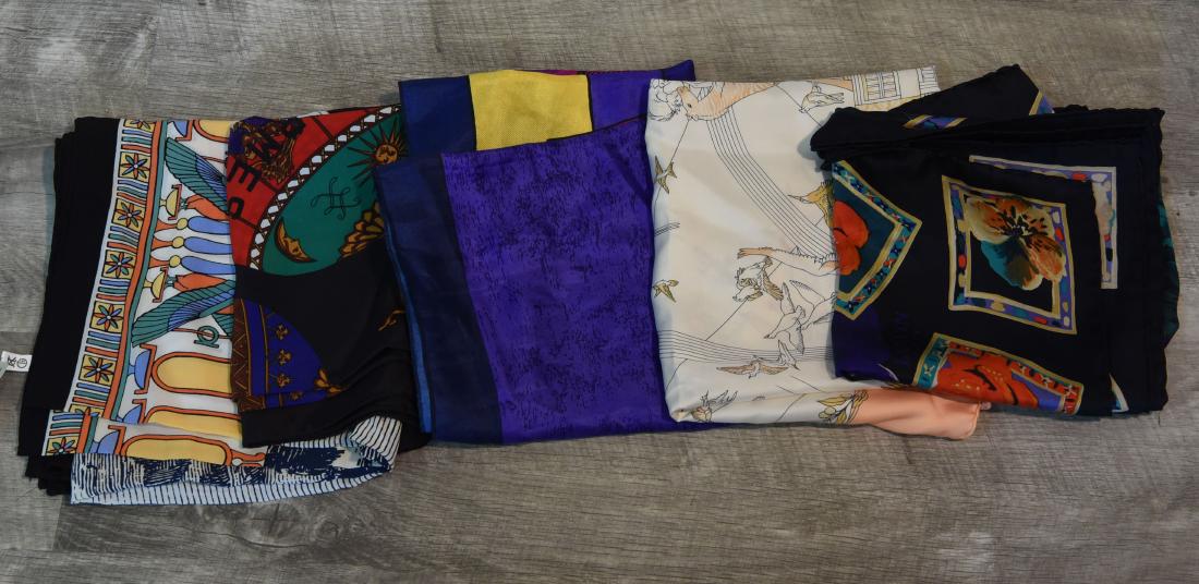GROUPING OF DESIGNER SCARVES (1 of 7)