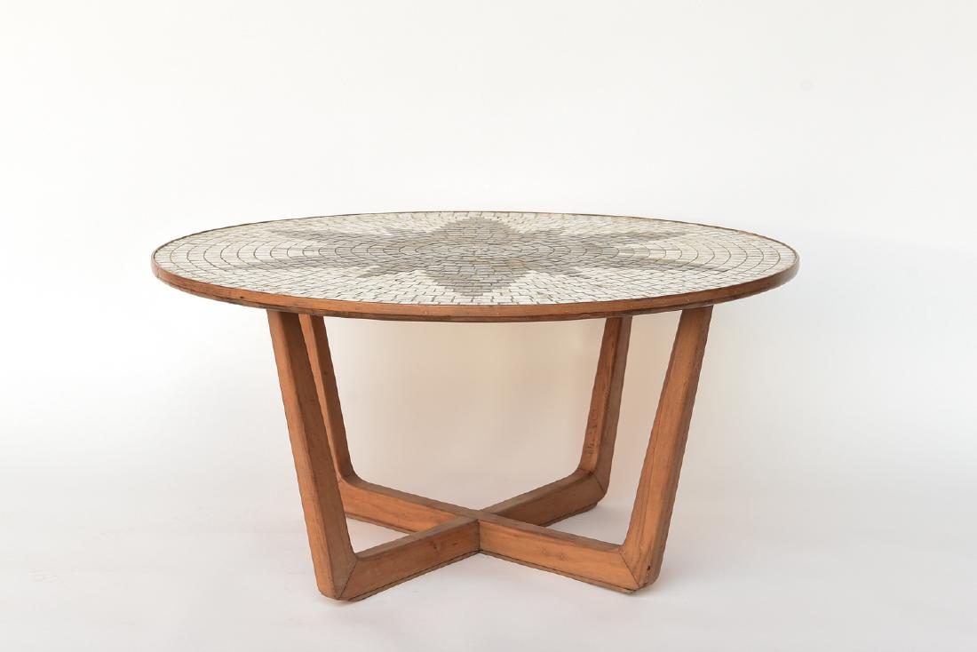 MID-CENTURY TILE TOP TABLE (1 of 9)