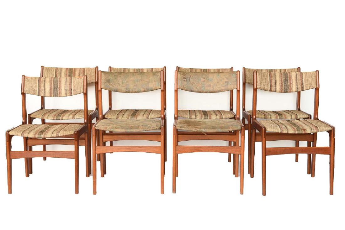 (8) MID CENTURY DANISH SIDE CHAIRS (1 of 13)