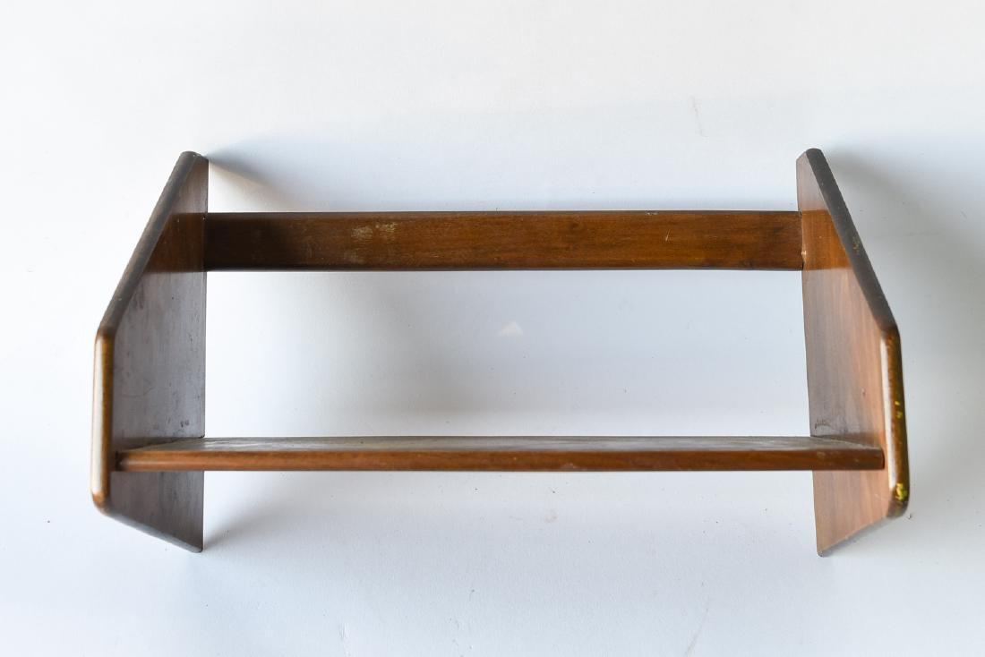 MID CENTURY DANISH WALL MOUNT SHELF (1 of 8)