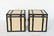 PAIR OF SMALL TRUNK END TABLES