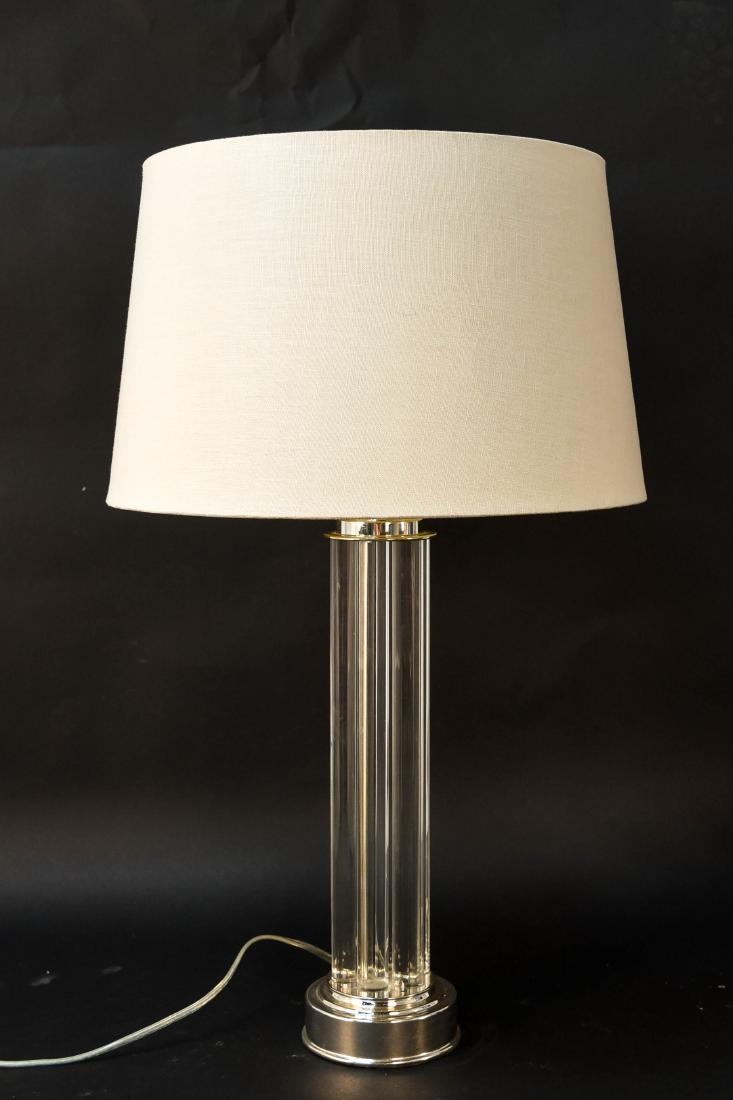LUCITE TABLE LAMP (1 of 7)