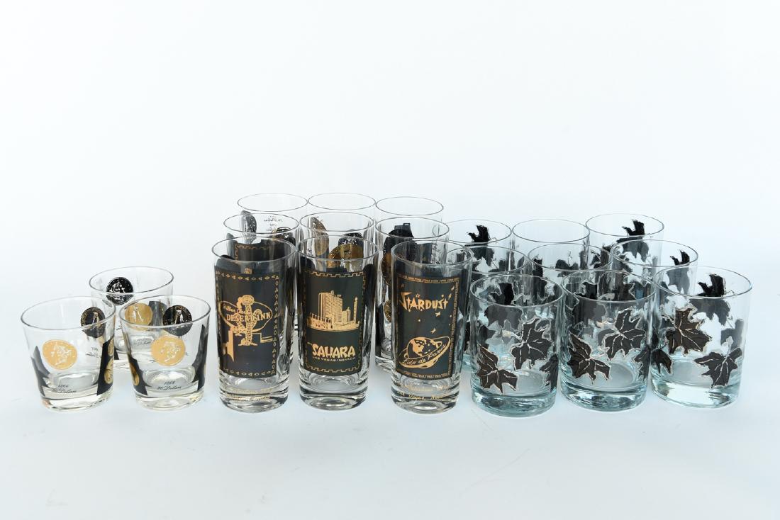 MID-CENTURY DRINKING GLASS GROUPING (1 of 9)