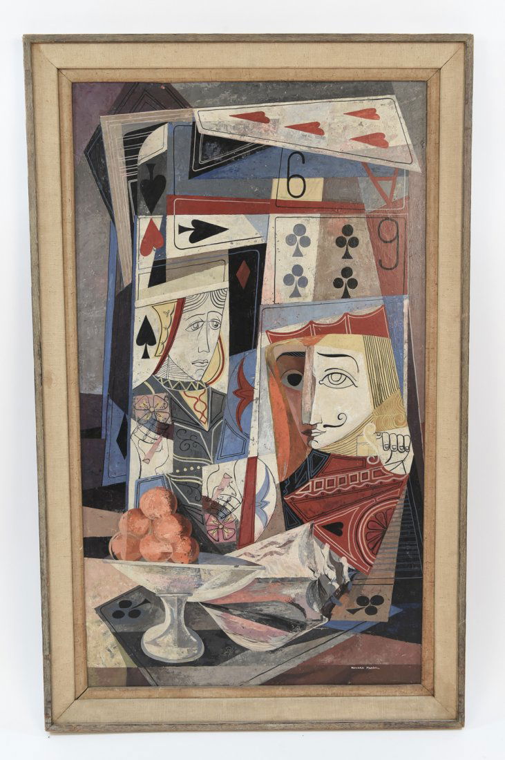 HOWARD MANDEL (1917-1999) HOUSE OF CARDS (1 of 10)