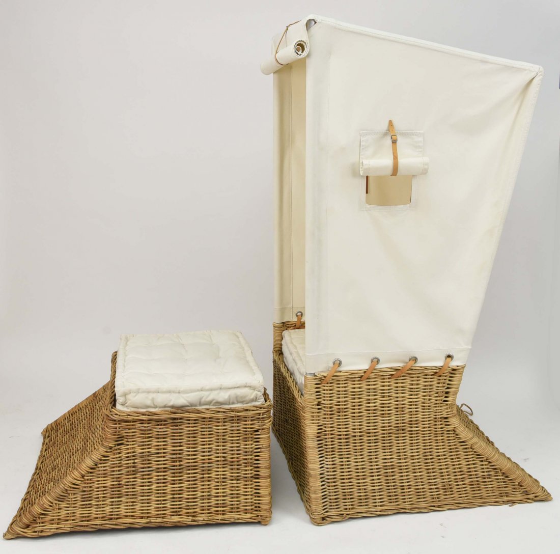 BONACINA BEACH CABIN & OTTOMAN (1 of 10)