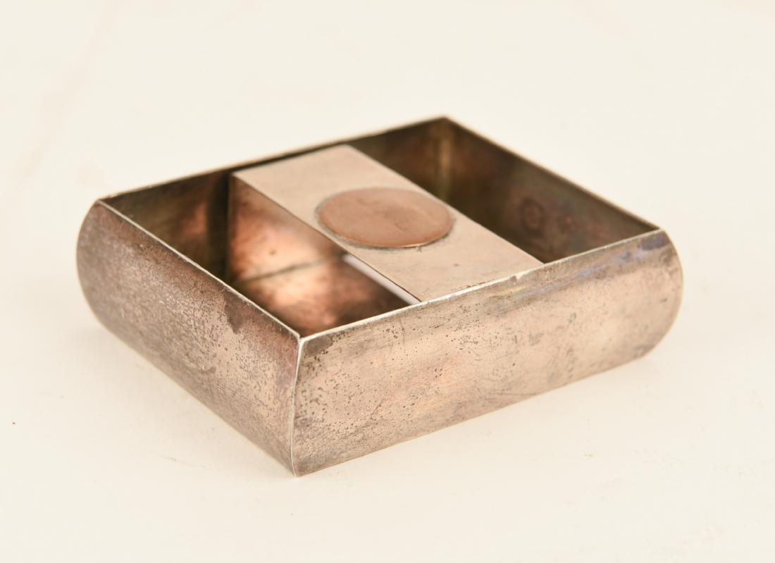 WILLIAM SPRATLING STERLING & GOLD CIGARETTE CASE (1 of 7)