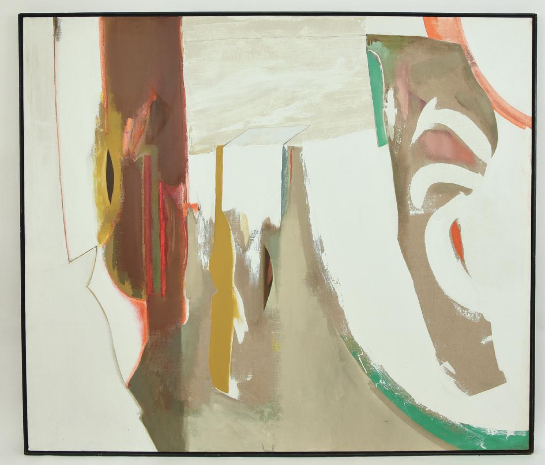 JACK WOLFE (AMERICAN 1924-2007) ABSTRACT PAINTING (1 of 10)