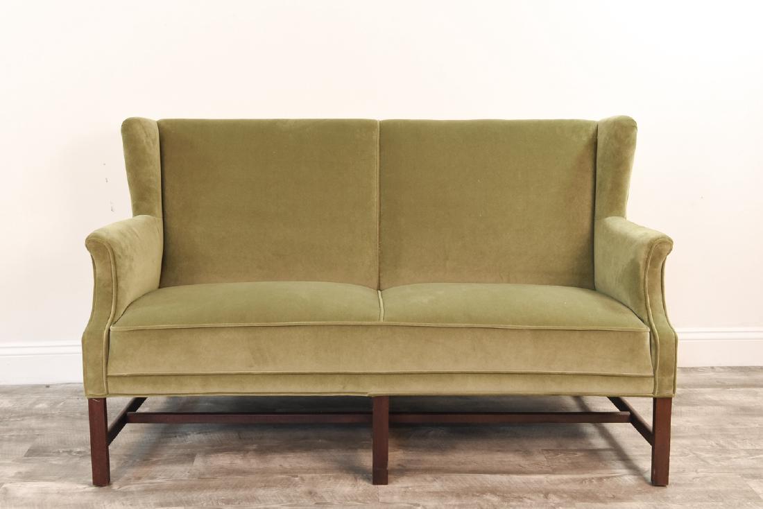 FRITS HENNINGSEN DANISH TWO-SEATER SOFA (1 of 13)