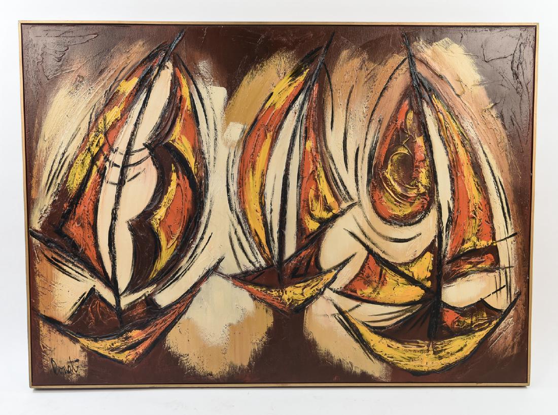 O/C ABSTRACT PAINTING (1 of 10)