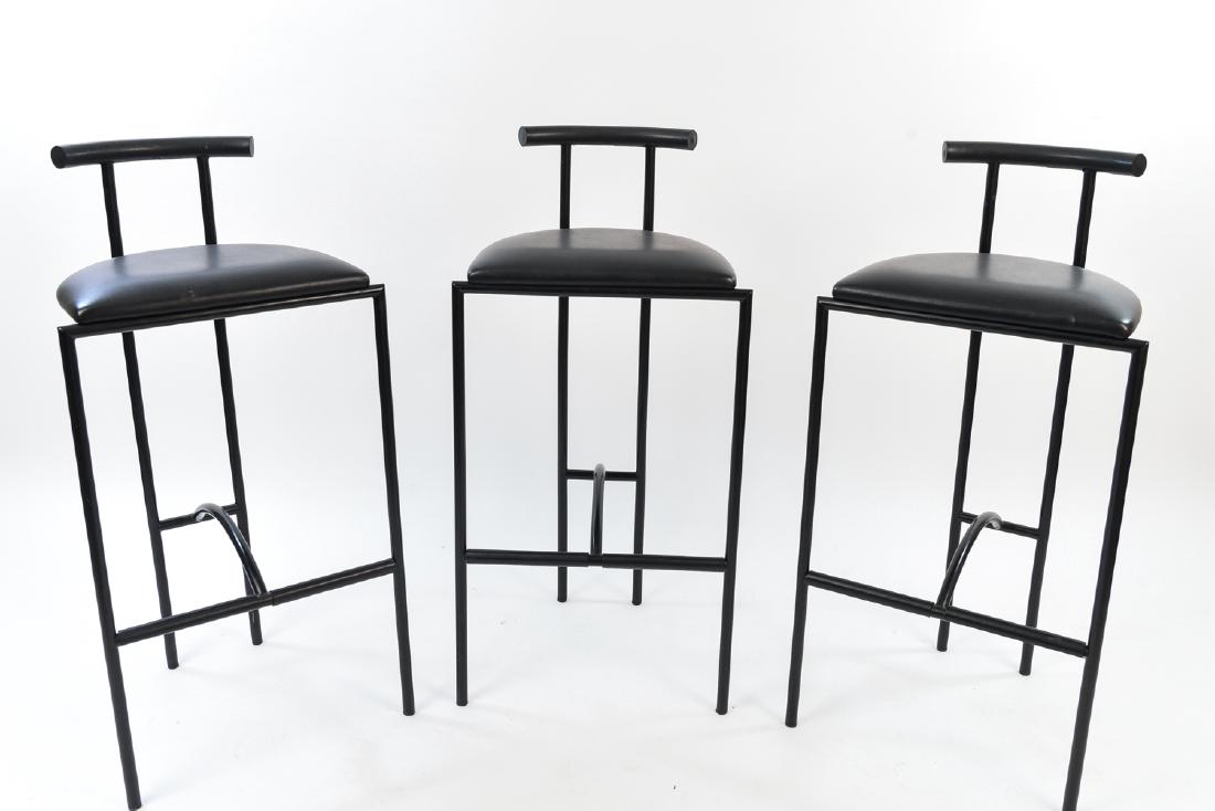 (3) ITALIAN STYLE MODERN BAR STOOLS (1 of 10)