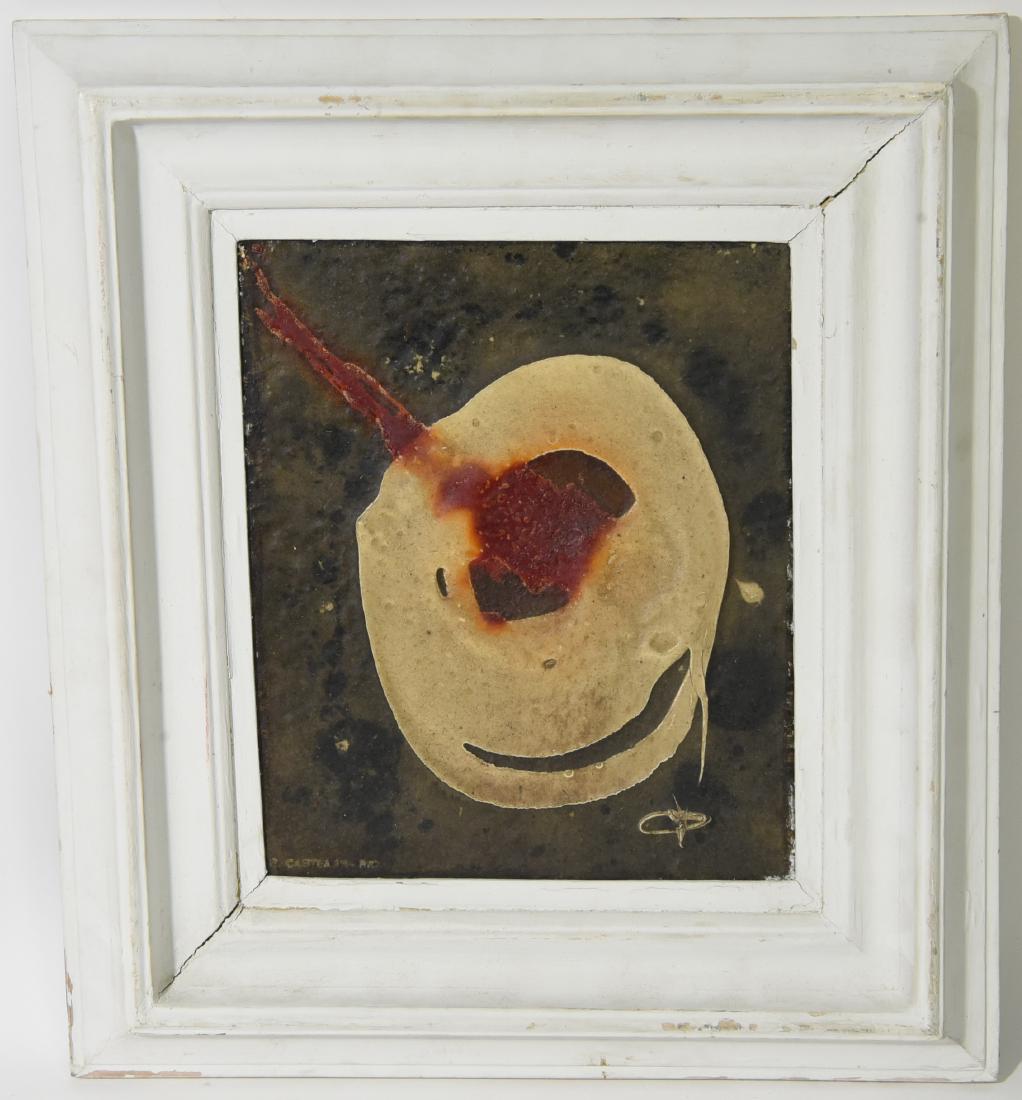 OIL ON BOARD BY E. CASTELAR 1966 (1 of 6)