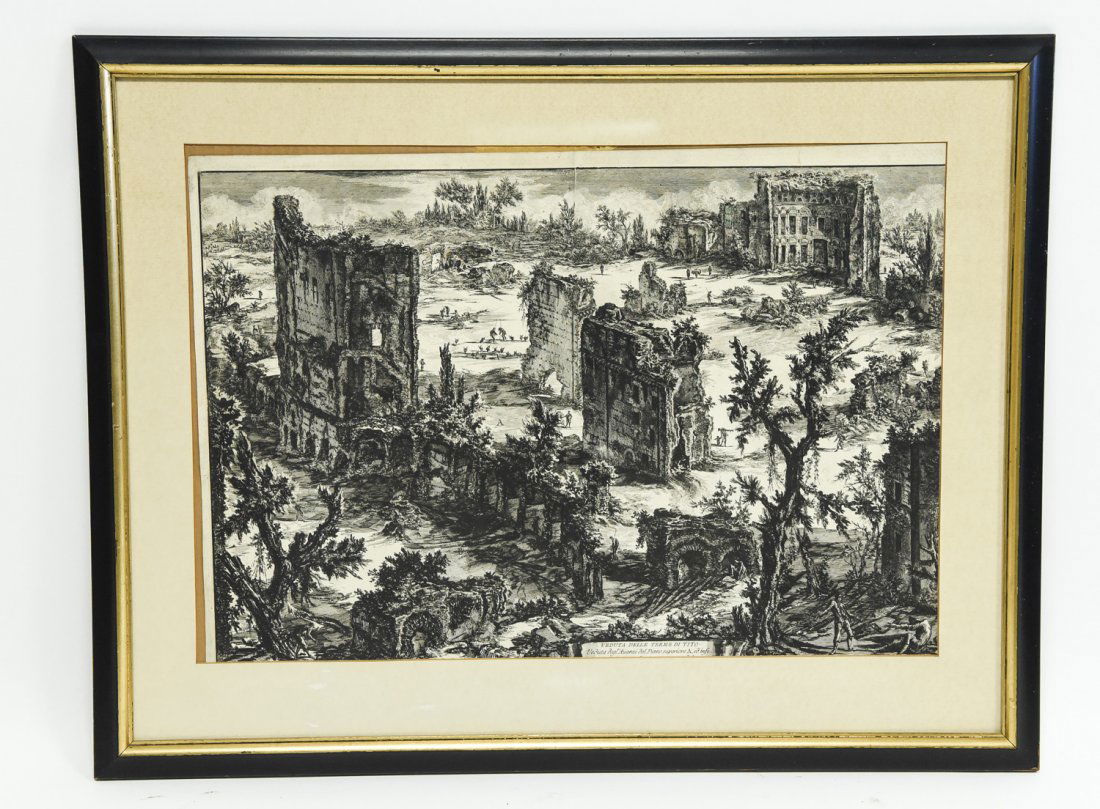 GIOVANN B PIRANESI (ITALY 1720-1778) (1 of 10)