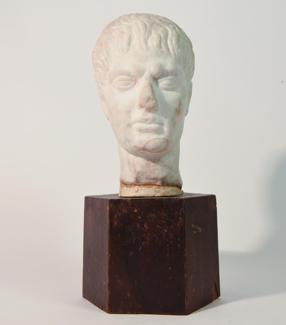 ANCIENT ROMAN CARVED HEAD OF A BOY (1 of 7)