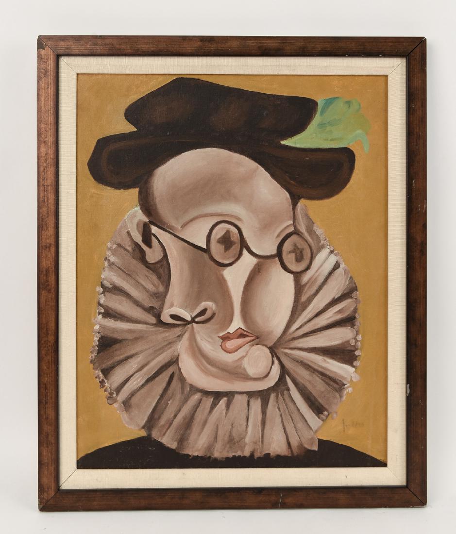 AFTER PICASSO PORTRAIT PAINTING (1 of 9)