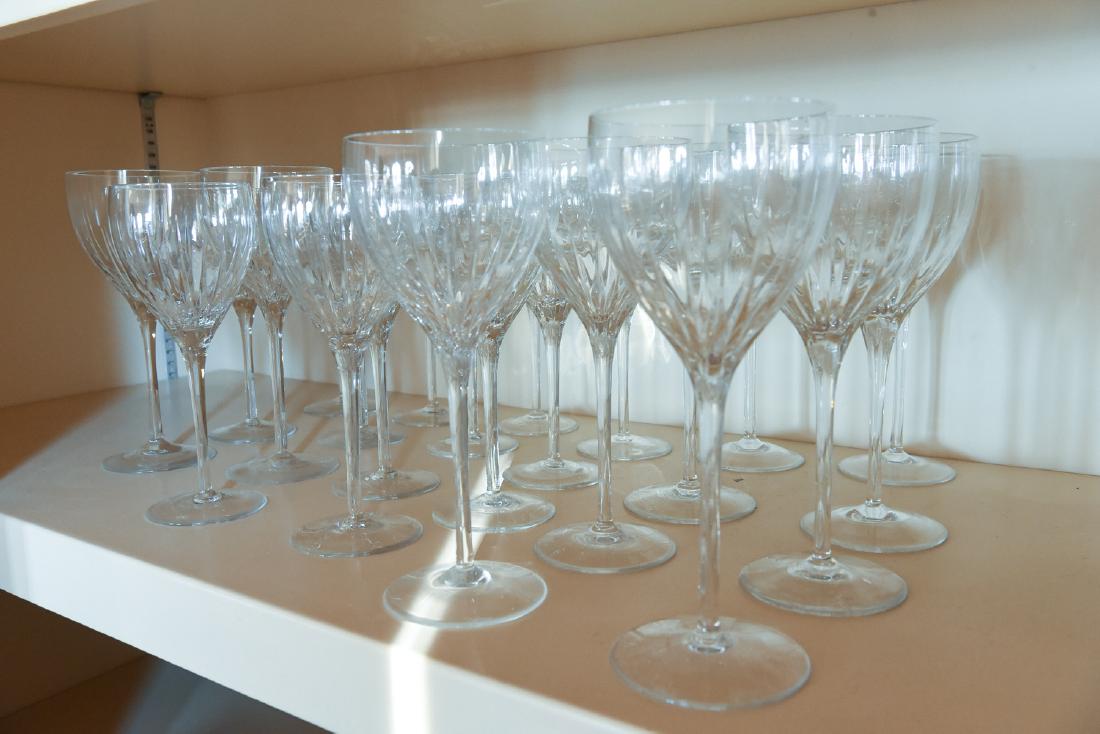 GROUPING OF ROGASKA CRYSTAL STEMWARE (1 of 5)
