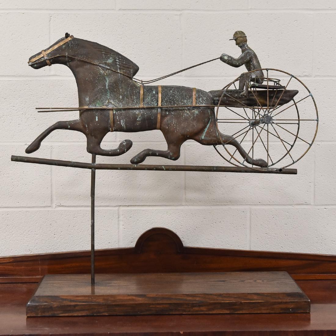 DECORATIVE COPPER WEATHERVANE (1 of 9)