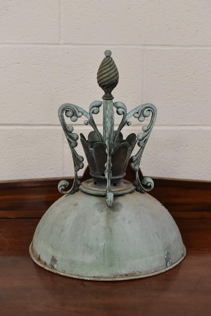 ANTIQUE COPPER ARCHITECTURAL ELEMENT (1 of 8)