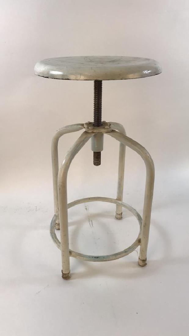INDUSTRIAL MEDICAL METAL STOOL (1 of 4)