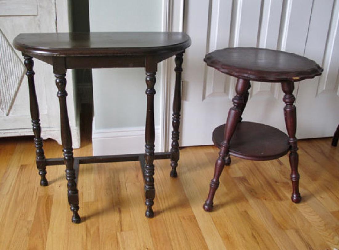 (2) SMALL SIDE TABLES (1 of 3)