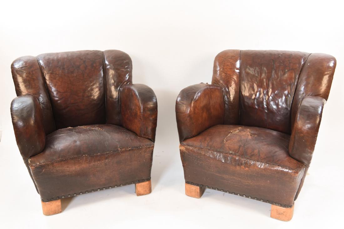 PAIR OF MARTHA BLOMSTEDT STYLE ART DECO ARMCHAIRS (1 of 12)