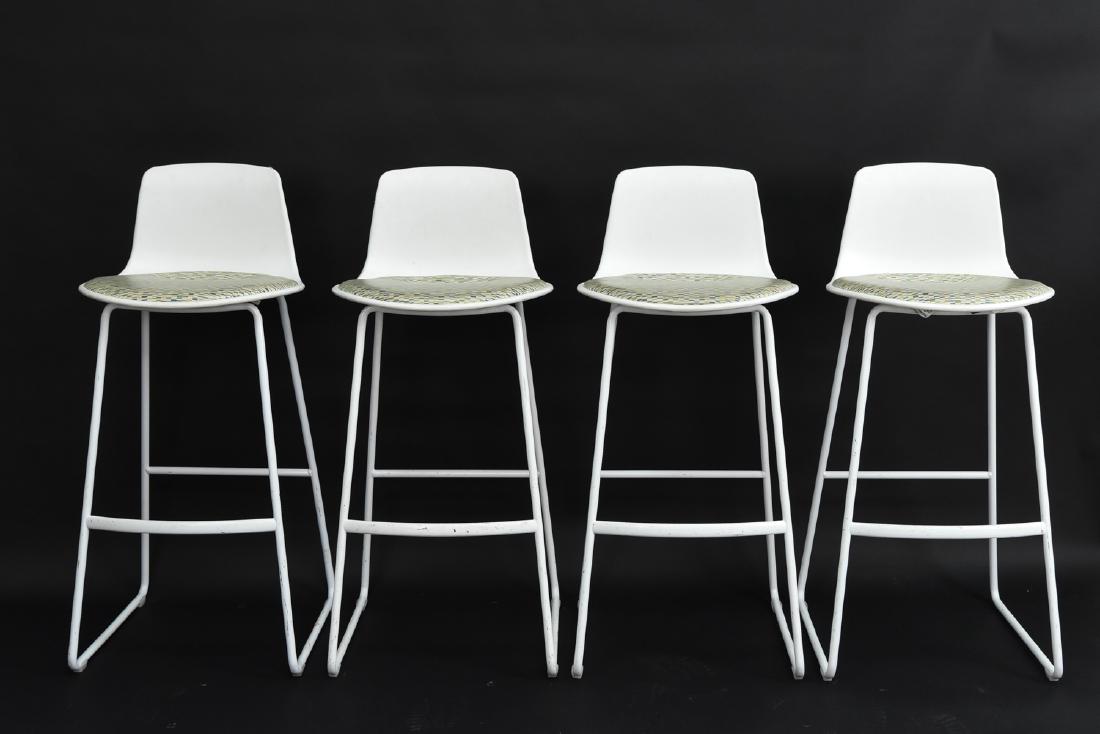 (4) STEELCASE BAR STOOLS (1 of 9)