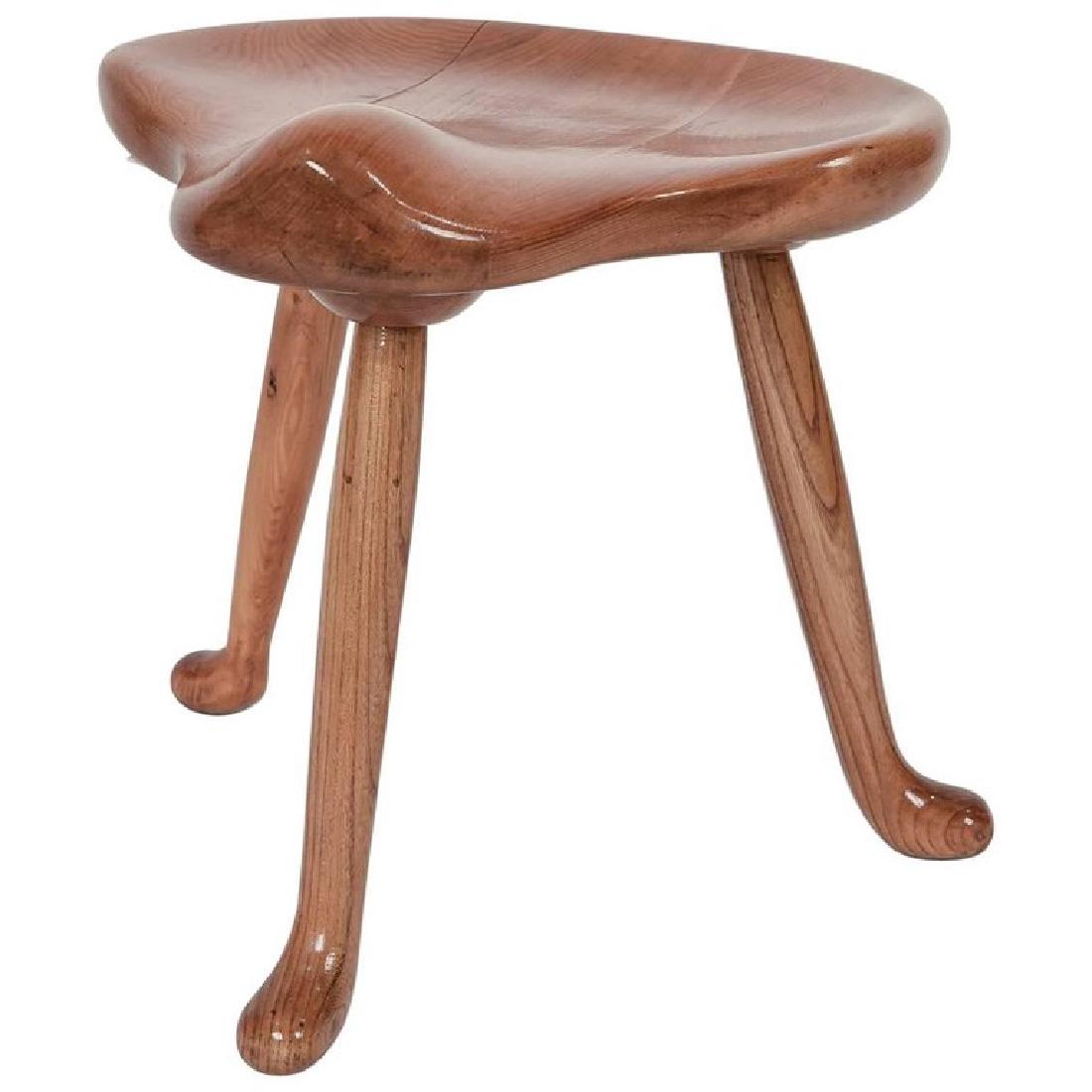 JOSEF FRANK FOR FRITZ HANSEN 3-LEGGED STOOL (1 of 5)