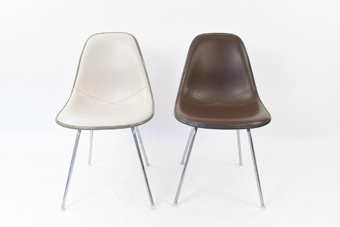 (2) EAMES HERMAN MILLER SHELL SIDE CHAIRS (1 of 9)