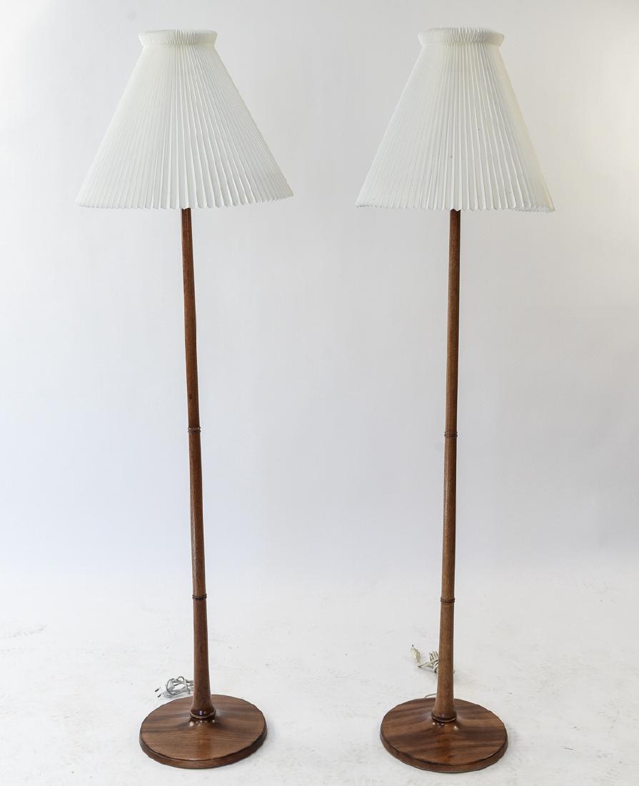 DANISH ESBEN KLINT LE KLINT MAHOGANY FLOOR LAMPS (1 of 11)