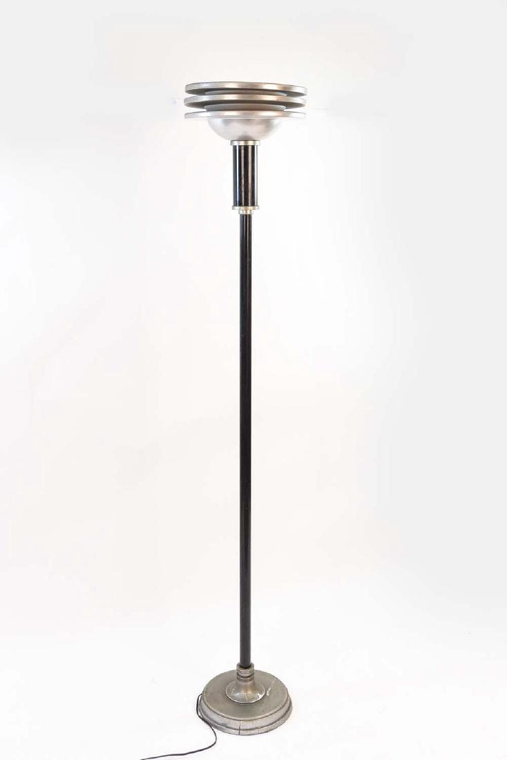 ART DECO TORCHIERE FLOOR LAMP (1 of 9)