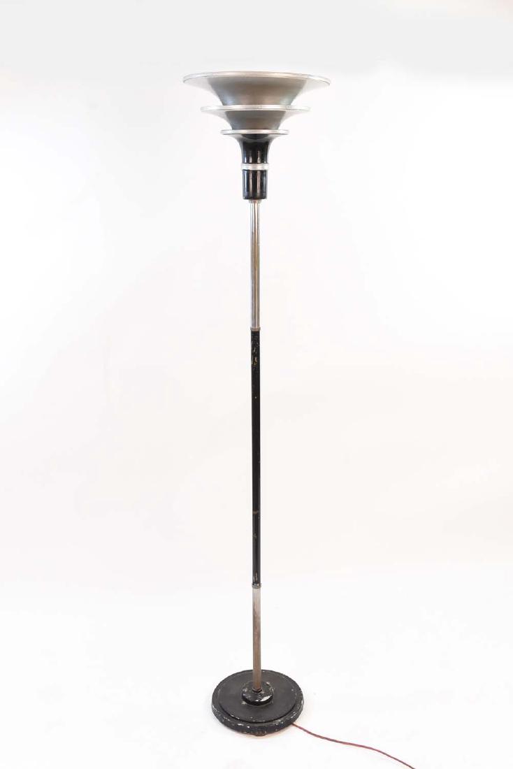 ART DECO TORCHIERE FLOOR LAMP (1 of 9)