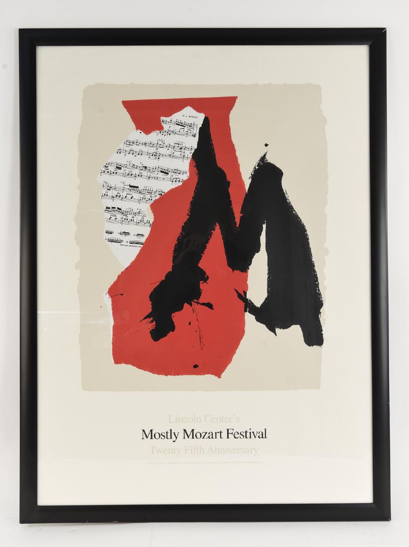 ROBERT MOTHERWELL LINCOLN CENTER FESTIVAL POSTER (1 of 8)