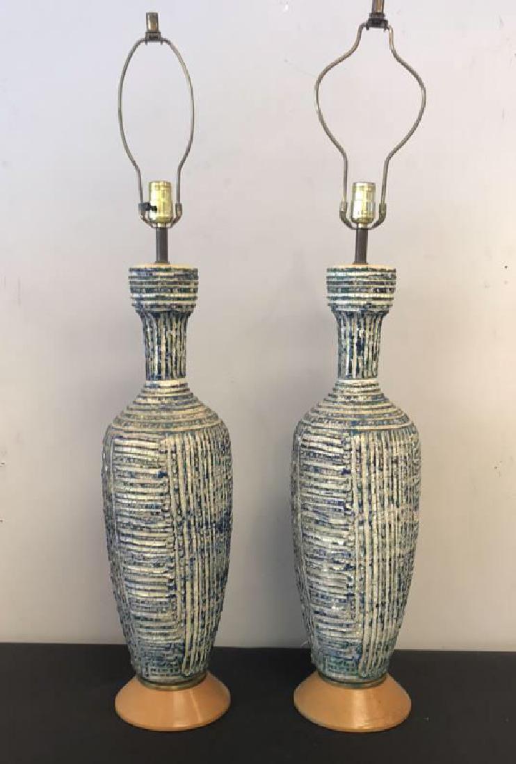 MID-CENTURY CERAMIC LAMPS (1 of 8)