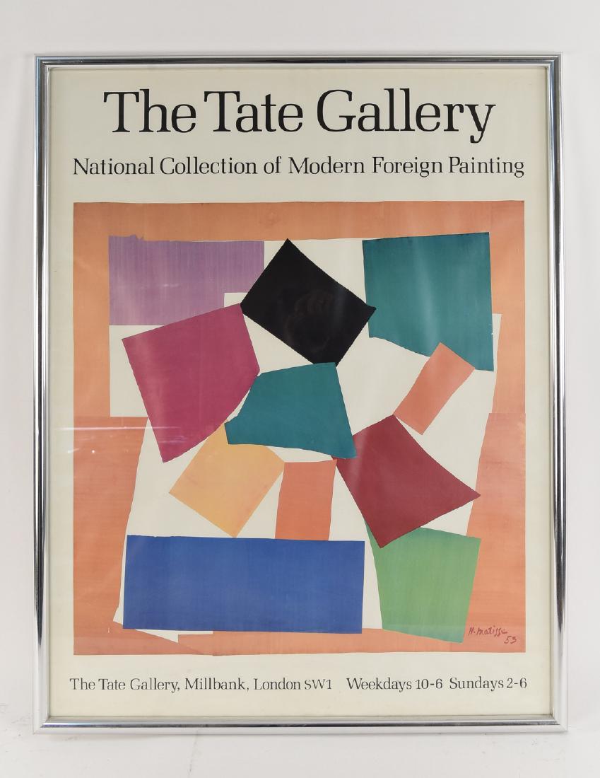 HENRI MATISSE, TATE GALLERY LITHOGRAPH (1 of 8)