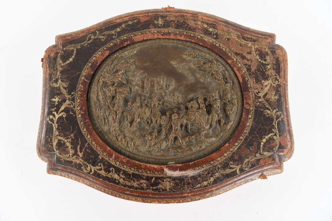 EUROPEAN LEATHER & BRASS PRESENTATION BOX (1 of 11)