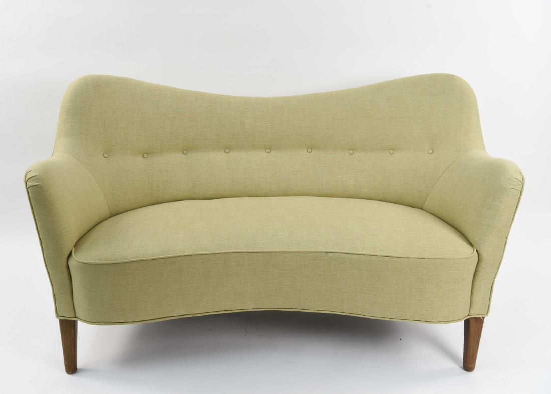 SLAGELSE MOBELVAERK LOVESEAT ATTR. FINN JUHL (1 of 10)