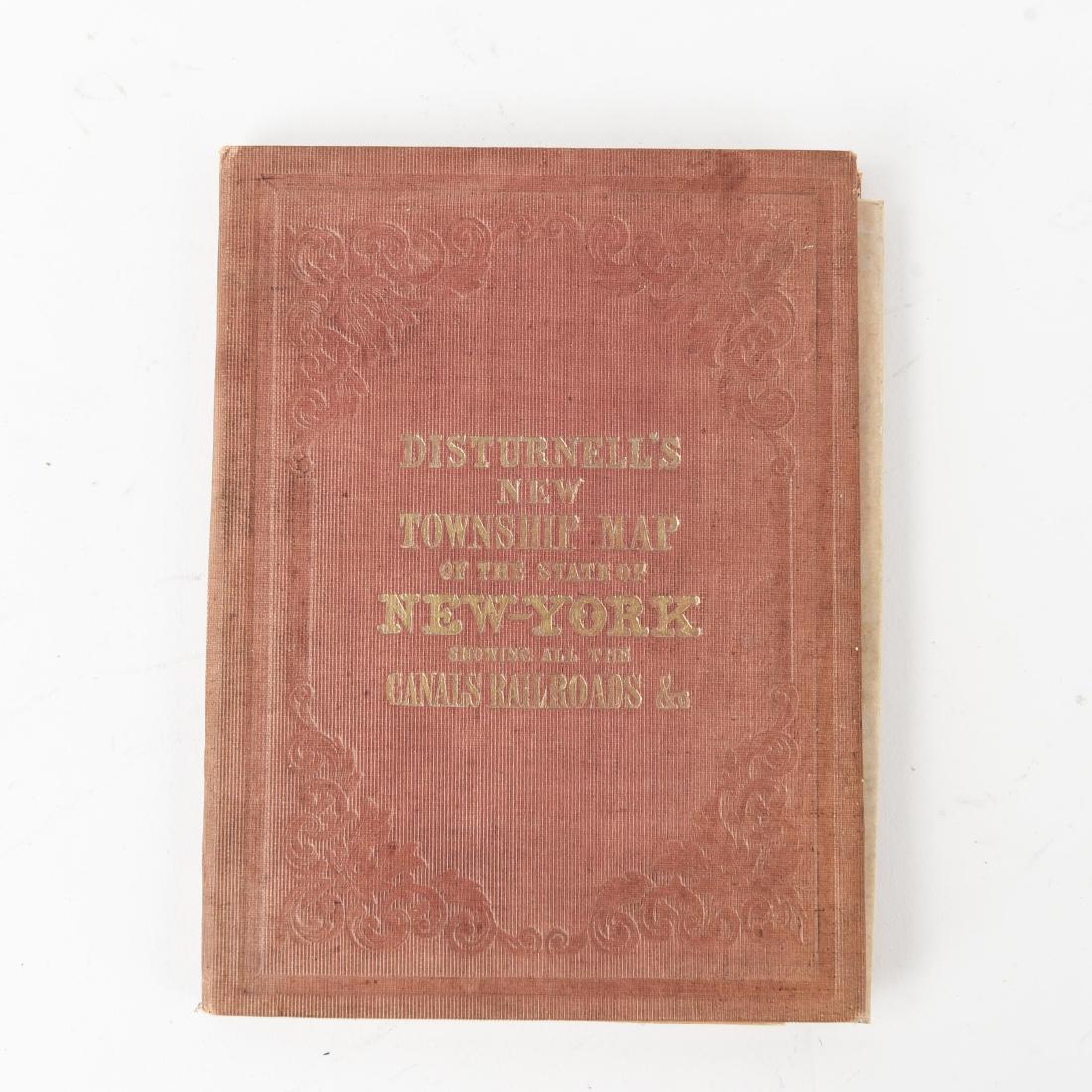 1858 SMITH-DISTURNELL'S NEW TOWNSHIP MAP OF NY (1 of 9)
