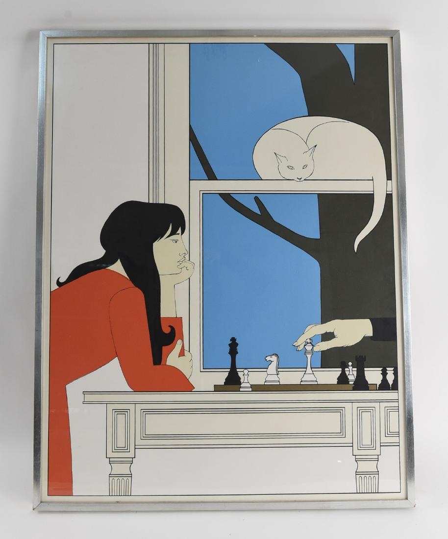 WILL BARNET "SEVENTH SEASON" SERIGRAPH 1975 (1 of 10)