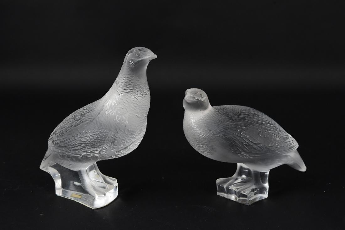 (2) LALIQUE BIRDS (1 of 7)