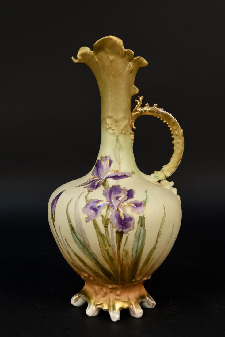 TURN TEPLITZ BOHEMIA RSTK AUSTRIAN HANDLED VASE (1 of 9)