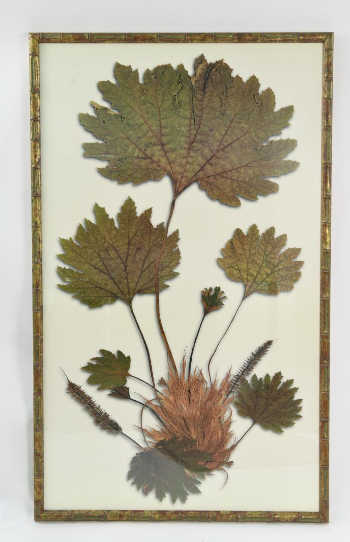 DECORATIVE PRINT IN FAUX BAMBOO FRAME (1 of 10)