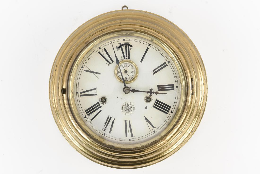 BRASS SHIPS WALL CLOCK (1 of 10)