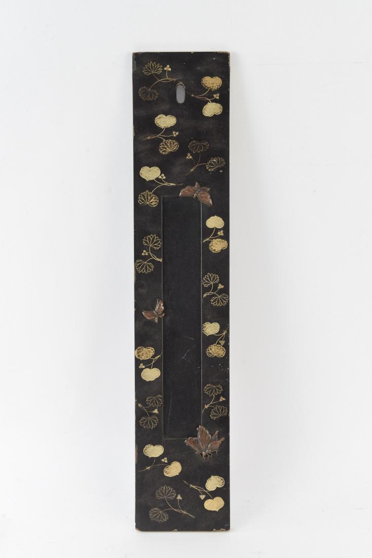 ASIAN GILT AND LACQUERED PANEL (1 of 7)