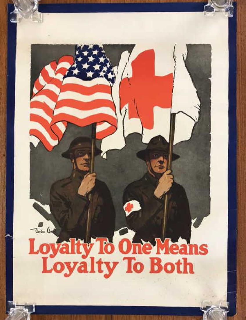 RED CROSS WORLD WAR I POSTER (1 of 9)