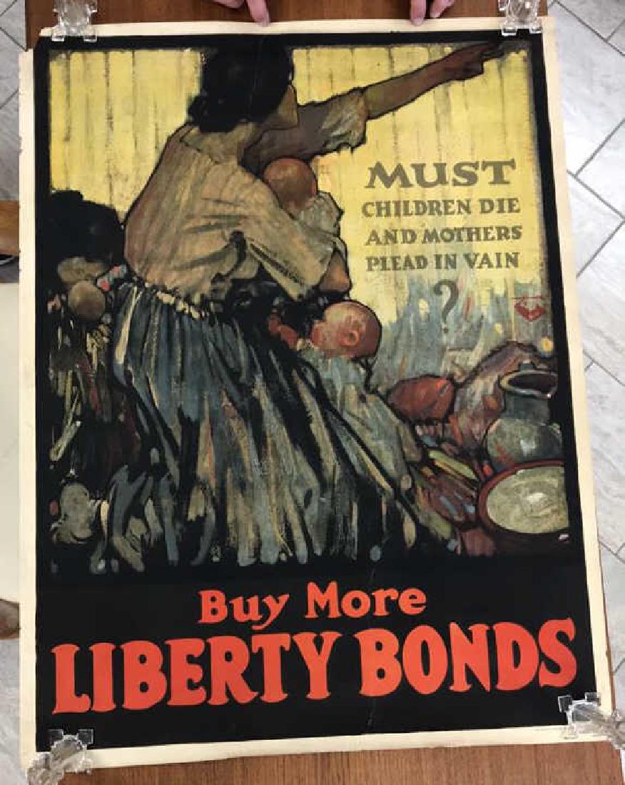 LIBERTY BOND WORLD WAR I POSTER (1 of 10)