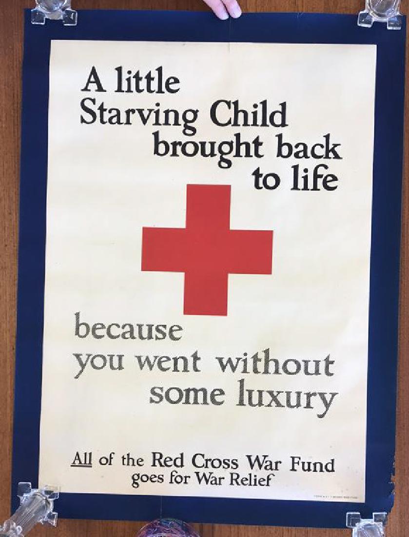 RED CROSS WORLD WAR I POSTER (1 of 11)