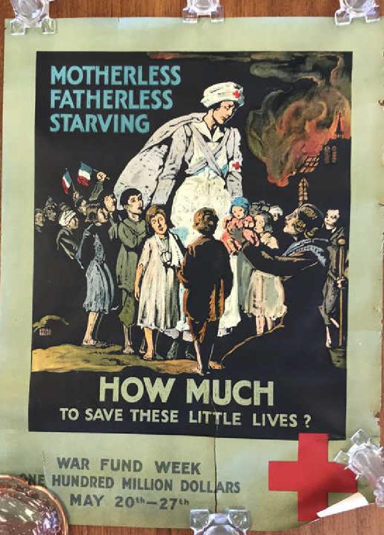 RED CROSS WORLD WAR I POSTER (1 of 11)