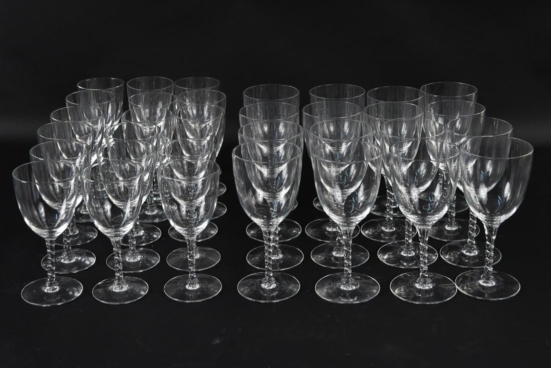 TIFFANY ETC. CRYSTAL STEMWARE (1 of 8)