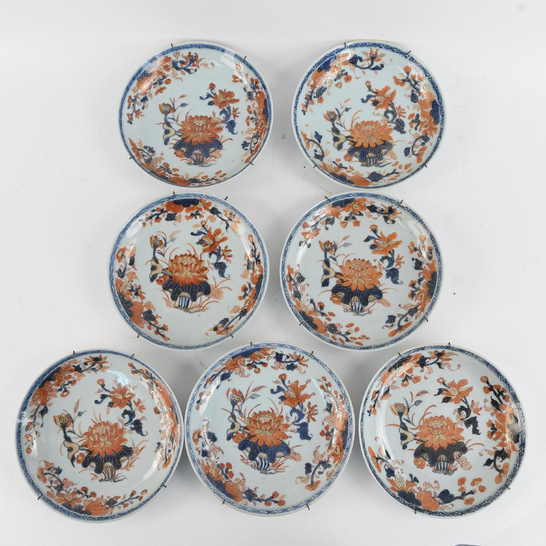 19TH C. IMARI PORCELAIN PLATES (1 of 14)