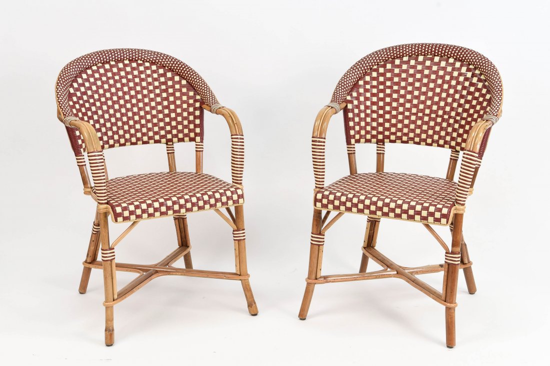 PAIR OF DRUCKER SA CAFE CHAIRS (1 of 12)