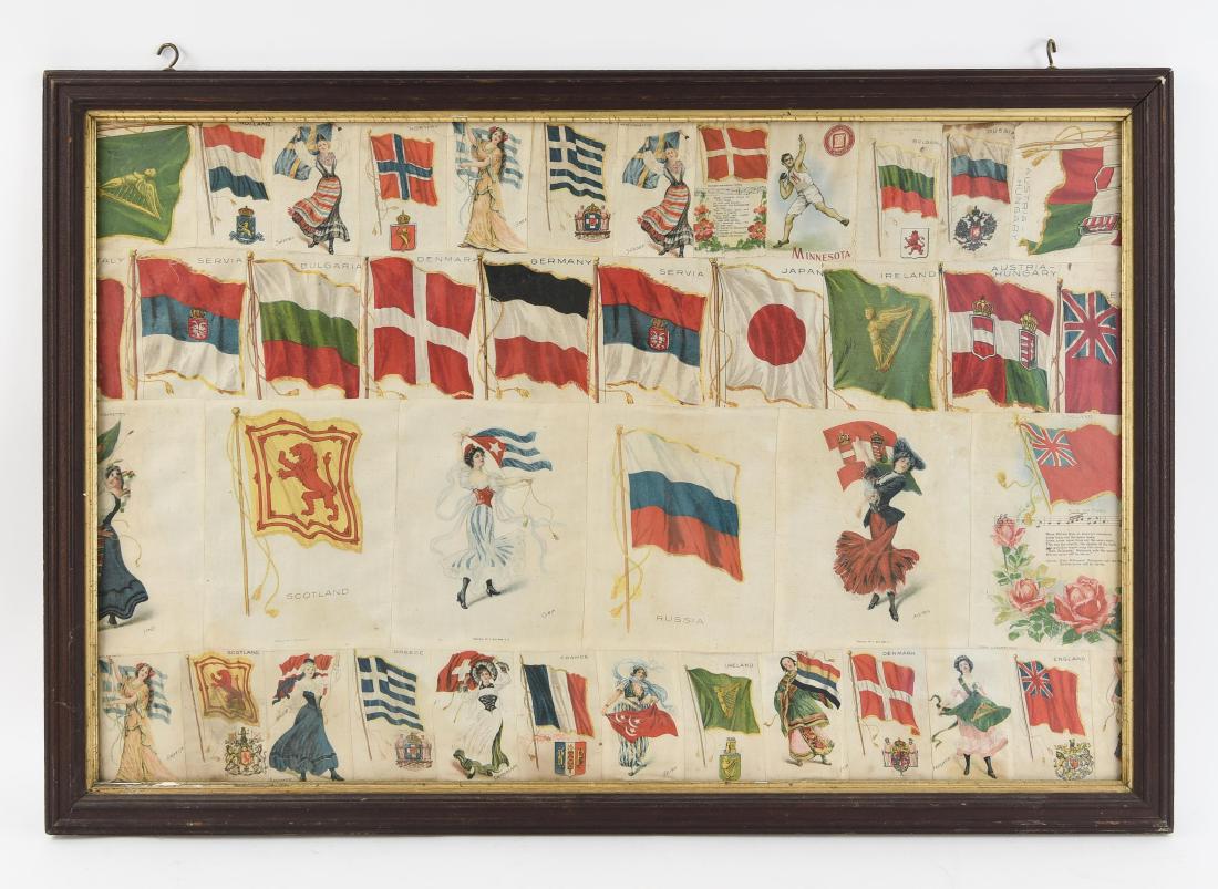 EARLY 1900'S QUILTED TOBACCO SILKS (1 of 12)